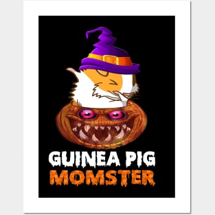 Guinea Pig Momster Halloween (20) Posters and Art